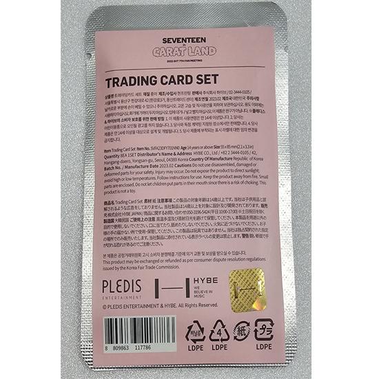 タレントカード SEVENTEEN'S  TRADING CARD 10SET SEVENTEEN - RIGHT HERE Trading Card Set