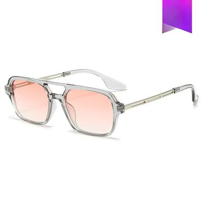 Double Beam Pilot Sunglasses Women's Sunglasses Wear Men's UV Protection Sunglasses