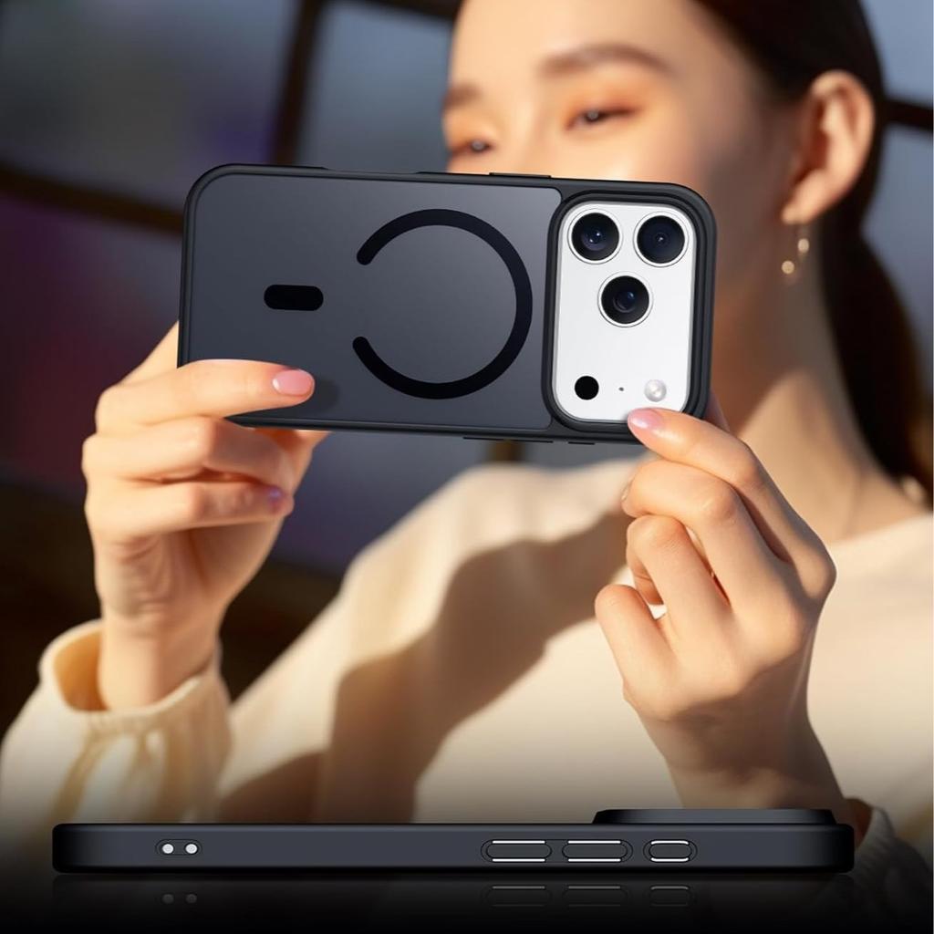 Matte Case For Magsafe iPhone 17 Pro Max Air 16 Plus 15 14 13 12 11 17Pro iPhone17 16Pro 15Pro Mag Safe Phone Cover Accessories
