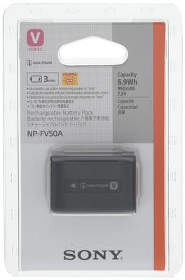 Sony Rechargeable Pack for Video Camera NP-FV50A (for FDR-AX45A/HDR-CX680)