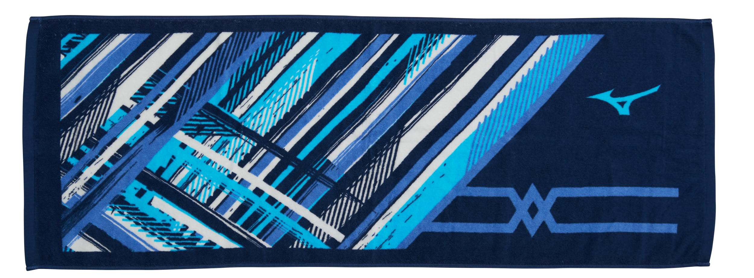 

Mizuno Imabari Sports Free Size Towel, Boxed, 32JYB101, Navy/Blue (32JYB101),