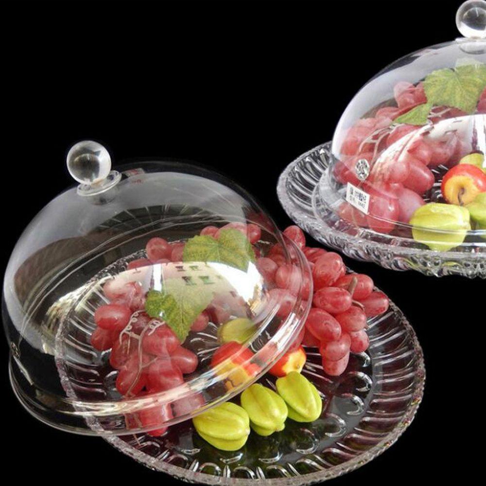 Lebensmittel Backen Kuchen Transparent Lebensmittelkonservierung Dessert Stand Tablett Ständer Probenahme Tablett Obstteller