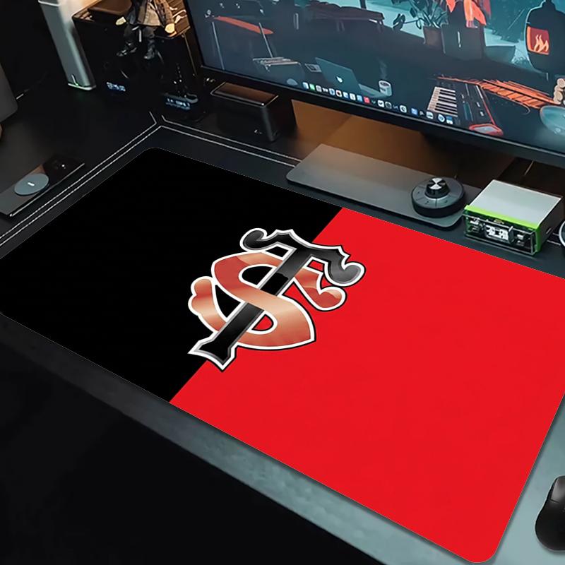 Stade Toulousain Mouse Pad Large Gaming Table Cushion Non-slip Laptop Tablet Big Mousepad XXL Mat Mini PC Playmat With Lock edge_xia