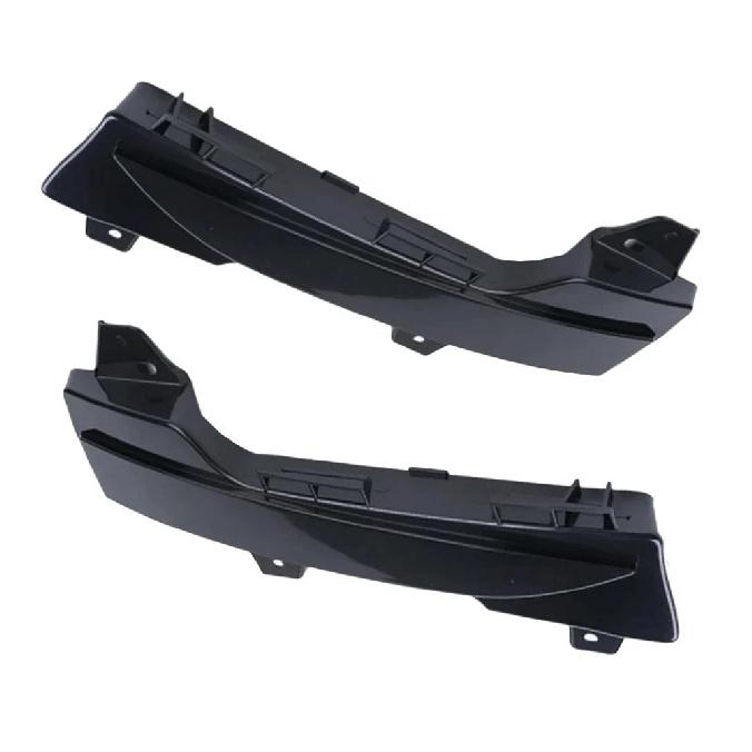 2 pieces/set Left & Right OEM 149002300A 149002200A Front Bumper Fog Light Covers Without Hole For Tesla Model 3 Model Y LEFTandRIGHT