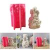 Halloween Skull Silicone Molds Silicone Concrete Cement Mould for Epoxy Resin, Plaster Decoration, Halloween Present