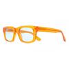 Full Rim Square Transparent Orange Smartbuy Collection Citrus 94750s C4 Fashion Unisex Sunglasses