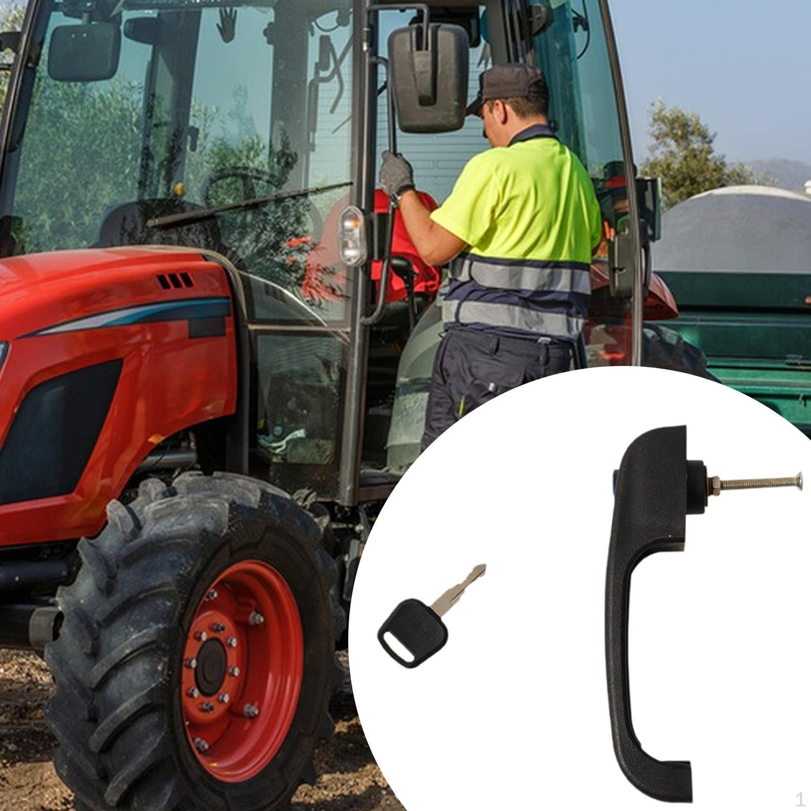 

Forklift Cab Door Lock Handle Loader Locking Multipurpose Sturdy Direct Replaces Universal for Screw style