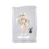 Anime  Pvc Action Figure Cute White Hair Girl Bikini Doll Collectible Model 19cm Toy Computer Ornament Box Packaging