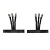 2Pcs Elastic Strap Shirt Holder Stays Non-Slip Locking Clips Leg Braces Loops  Business Accessory