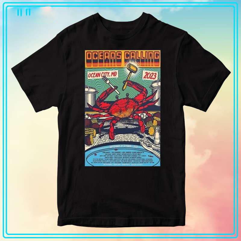 Oceans Calling Festival September 29 October 1 2023 Concert T Shirt
