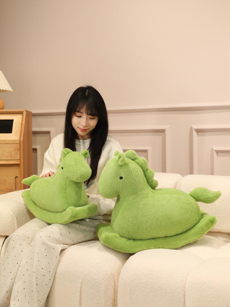 Plush Rocking Horse Doll – Cute Children's Comfort Toy & Birthday Gift