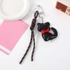 1PC Heart Keychain Braided Rope Bag Pendant Keyring Fashion Simple All-matching Bag Decoration Accessories