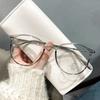 Ready Stock Korean Anti Radiation Eyeglasses Round Metal Frame Eyeglasses Women/Men