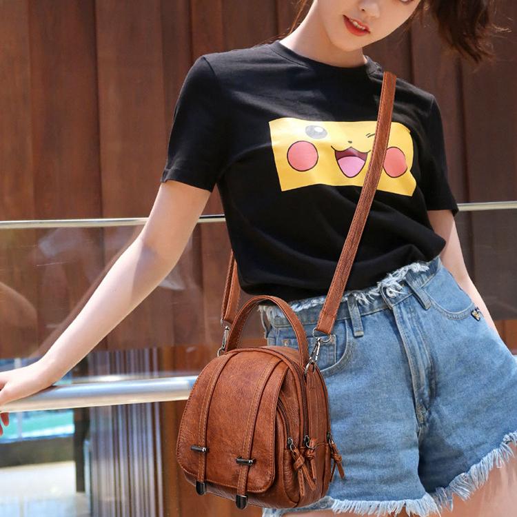 Fashionable and Lightweight Oxford Cloth Women's Casual Large Capacity Waterproof Travel Shopping Hand-held Shoulder Crossbody Bag