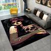 Teppich mit 3D-Motiv, Gothic-Horror, weiblicher Totenkopf, totes Mädchen, Teppich für Zuhause, Wohnzimmer, Schlafzimmer, Sofa, Fußmatte, Dekor, rutschfeste Bodenmatte