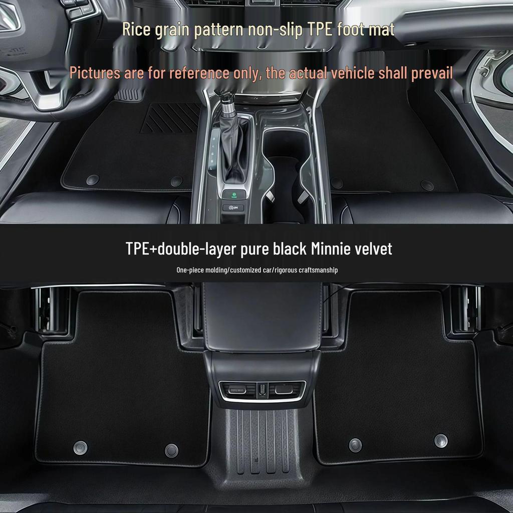 Modern Floor Mats 15-19 IX26 TPE Vehicle-Specific Anti-Slip Texture