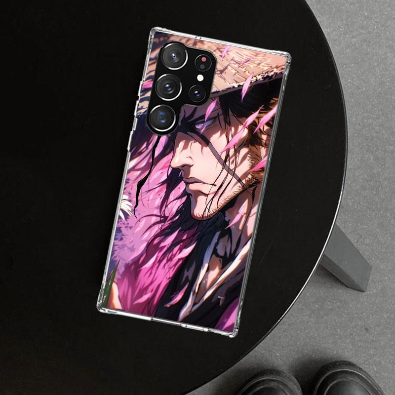 Bleach Kyoraku Shunsui Phone Case Cover for Samsung Galaxy S26 S25 Edge S24 S23 Ultra S22 Plus S21 FE S20 + Art Customized Funda