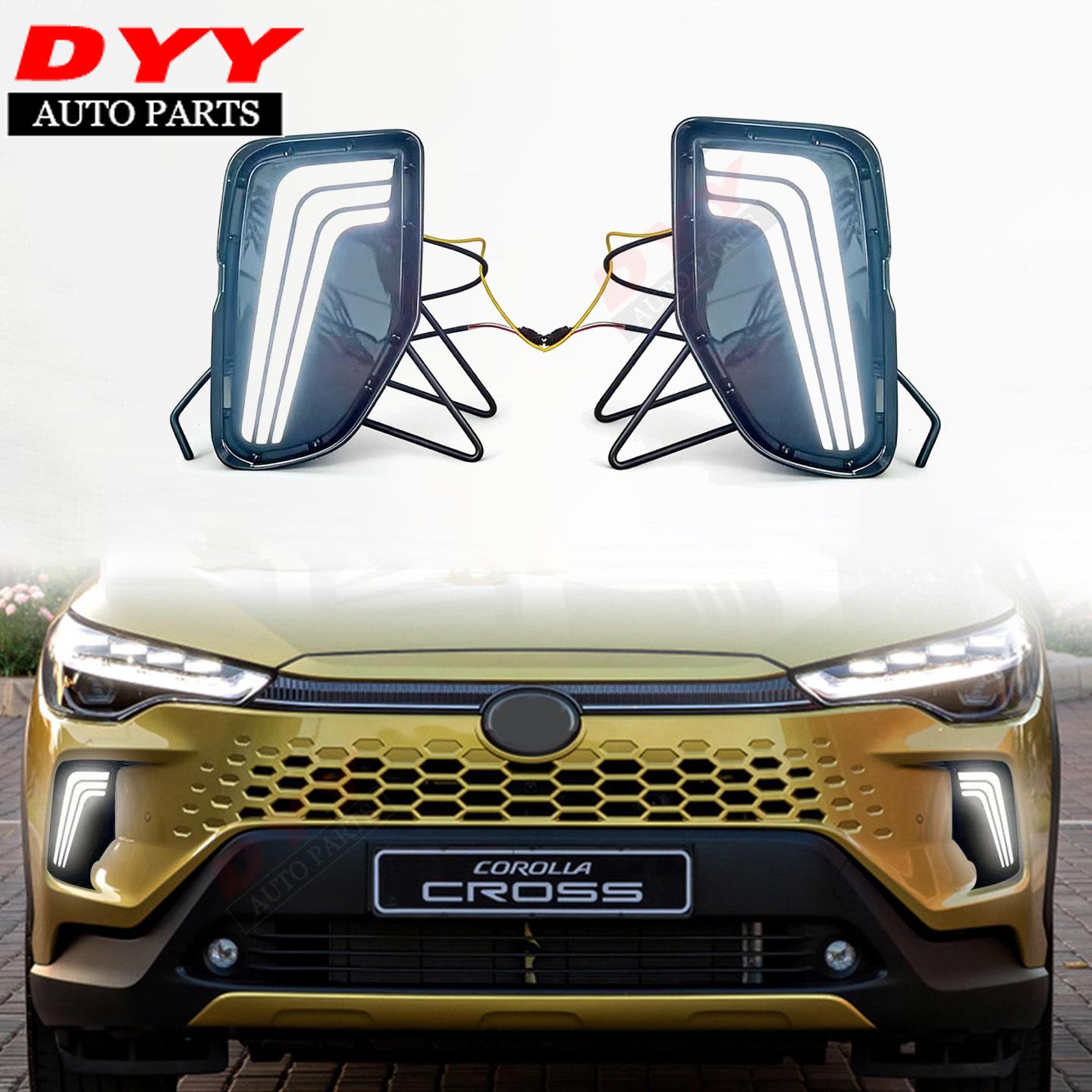 

Fits 26 Corolla CROSS Models: LED Fog & Daytime Running Lights, Corolla Cross Rui Fang Front Fog Lights.
