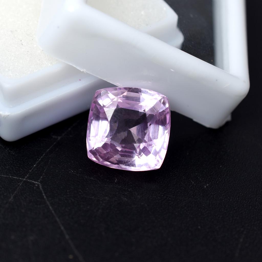 Natural Pink Sapphire 10.05ct Cushion Cut Certified Loose Gemstone