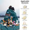 1pc, Disney Aristocats Blanket Soft Throw for Room Decor, Perfect Gift for Family and Friend, Living Room, Travel, Camping