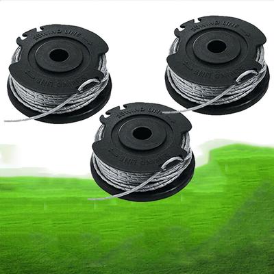 3ks vyžínač Cívka šňůra zahradní tráva drát 1,65 mm kulatý kabel 4 m pro RLT36