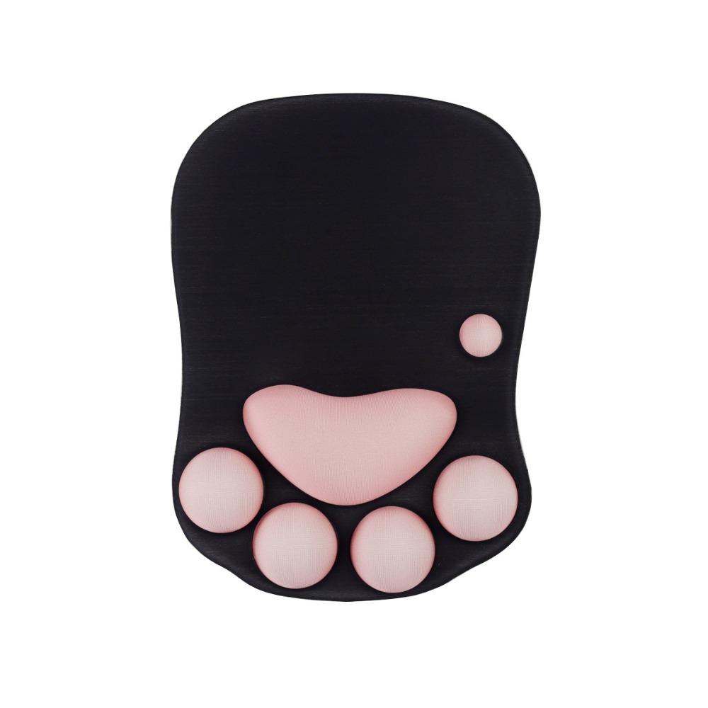 Hand Guard Gaming Mouse Pads Cartoon Mouse Wrist Pad Creative 3D Cat Paw Mouse Pad  Office Desk
