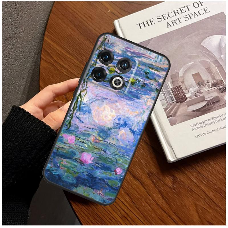 Claude Monet Art Painting For OnePlus 10R 12R 13R 10T 8T 11 12 13 Case For OnePlus Nord 5 CE 2 3 4 Lite N10 N20 N30
