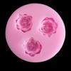 Baking Mold Rose Shape Easy to Clean Silicone Cake Cutter Mold for Party