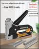 "Green Forest Manual Woodworking Nail Gun: Special Door & Stapler for Home Oil Painting"