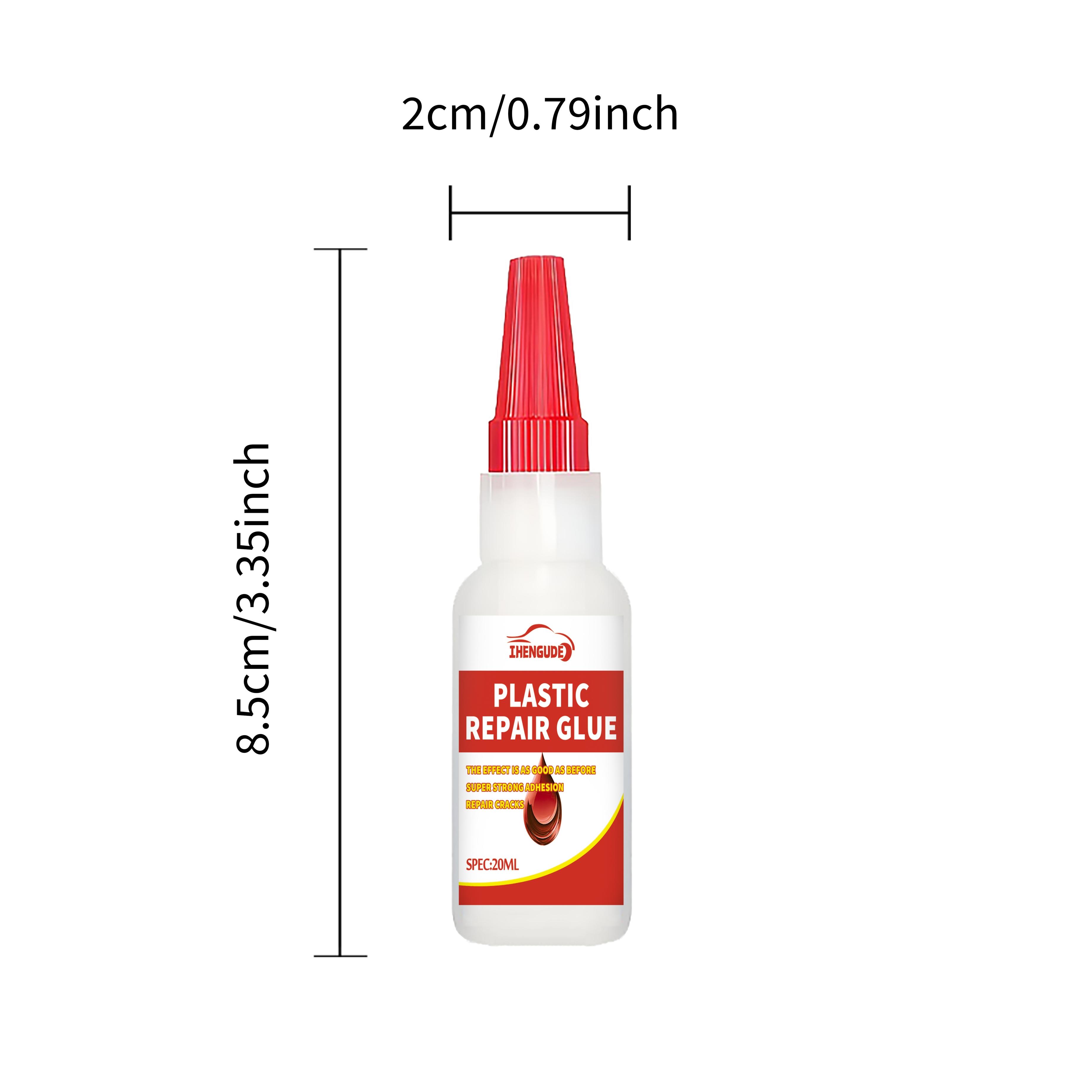 

Car Bumper Repair Glue - Plastic-Specific Adhesive, for Repairing Plastic Parts, Rearview Mirror Bases, Damage and Cracks, Car Shell Plasti