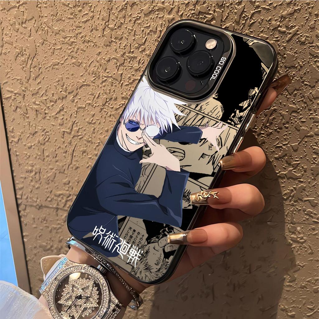 Black Anime J-Jujutsu KaisenS Phone Case For Samsung Galaxy A17 A16 A35 A55 A25 A15 A56 A54 A36 A34 A24 A26 4G 5G Matte Cover