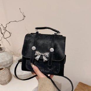 Schoolbag Fashion Korean Version Small Backpack Summer Versatile Small Fresh Multi-purpose Messenger Bag Small Square Bag Fried Street Japanese and