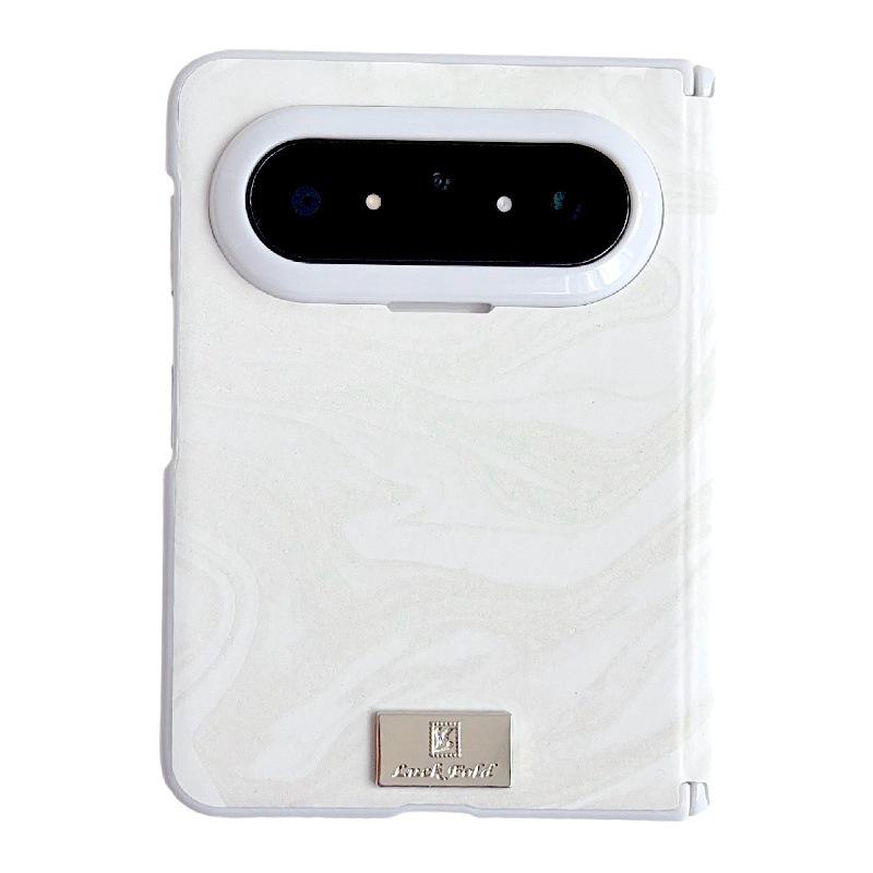 

Stylish Water Ripple Anti-Scratch Foldable Case for Huawei Pura X Max - Drop-Proof, Durable PC Skin Cover Huawei Pura X Max белый