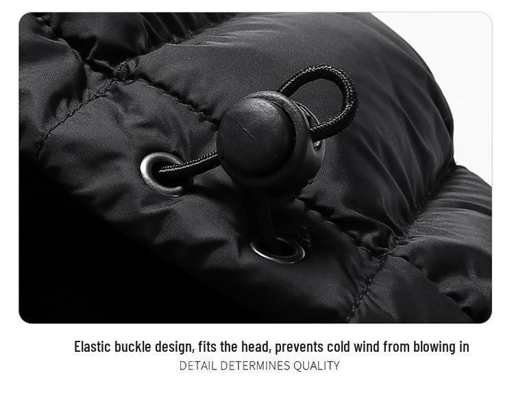 Men's Winter Thick Down Cotton Sports Vest Sleeveless Jacket 2025