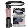 Round Car Cup Holder Tray Multifunctional Vehicle Cup Holder Side Table  Car Cup Tray