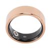 Smart Ring Rose Gold IP68 Water Proof Sleep Fitness Body Temperature Step Counting Ring for Reading Page Turning