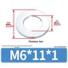 Extra Large Galvanized Metal Flat Washer (Sizes M1.6-M14)