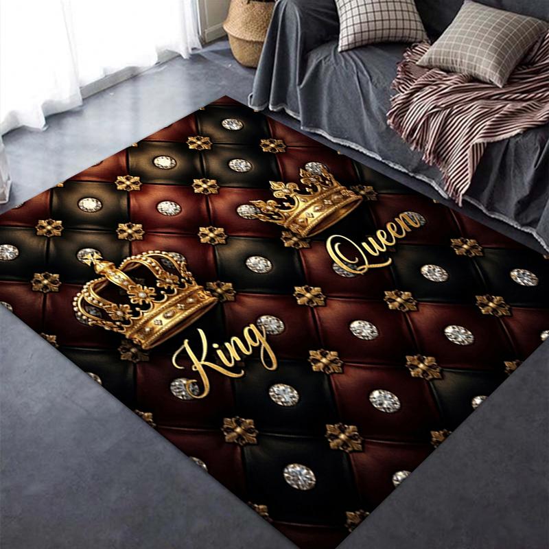 2025 New King&Queen Carpet Rug for Living Room Bedroom Home Sofa Decoration,Kids Play Non-slip Floor Mat9