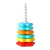 Stacking Ring Toy for Toddlers Early Learning Educational Baby Toy Developmental Skills Building and Hand Eye Coordination Activity