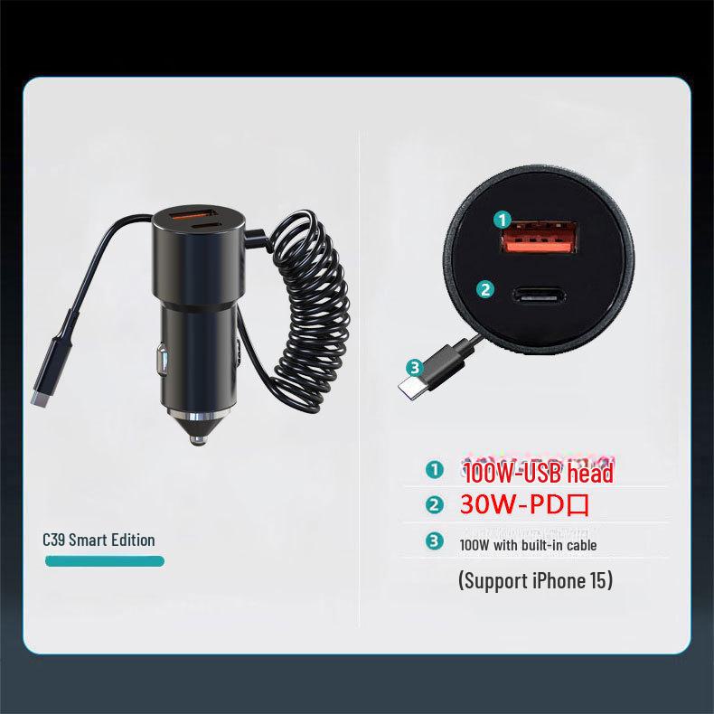 Newman Car Charger for Huawei, OPPO, Honor, Xiaomi, Apple 15