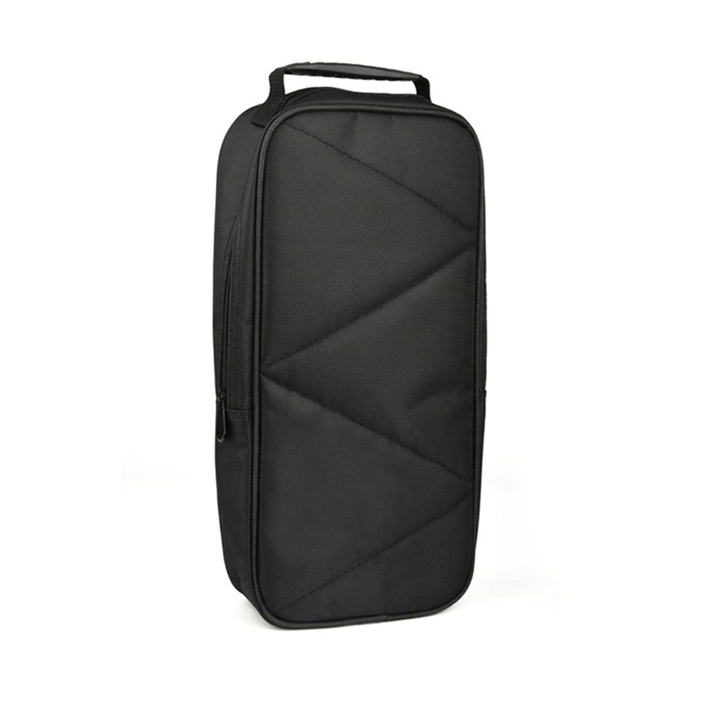 Liten størrelse gitareffekt pedalbrett i aluminiumslegering pedalbrett 15*4,9 tommer med bæreveske