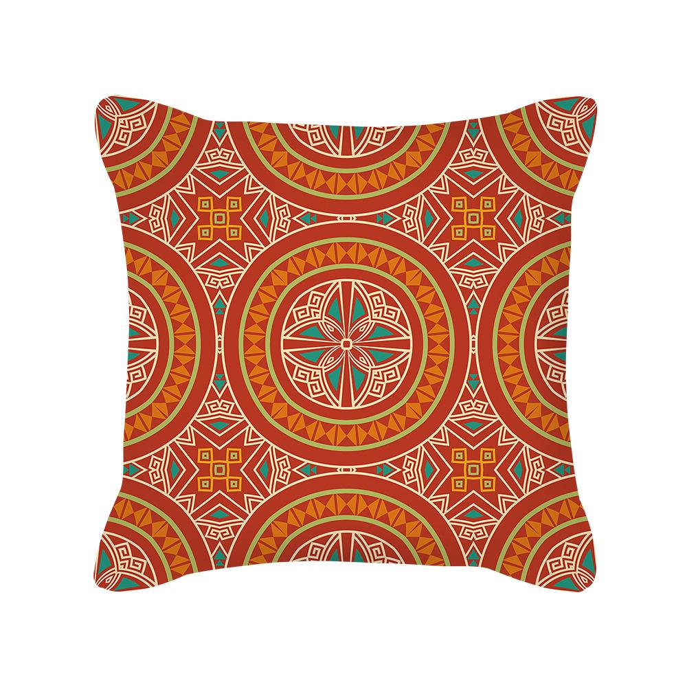 New Product Pillow Ins Nordic Style Geometric Pattern Plush Pillow Cover Sofa Cushion Cover