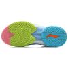 New LiNing Power 7 Cushioning Anti Slip And Wear Resistant Support Rebound Mid Top Basketball Shoes Blue Green ABAR007-2