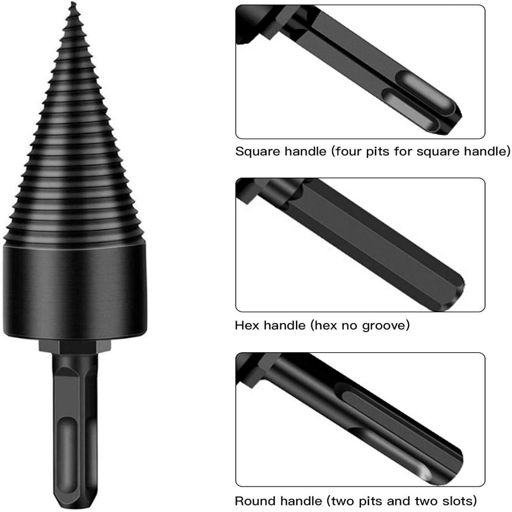 for Farm Woodworking Tool Firewood Drill Bit Wood Splitter Drill Firewood Log Splitter Drill Bit