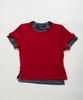 Epinggeulleo Spooning Layered T-Red
