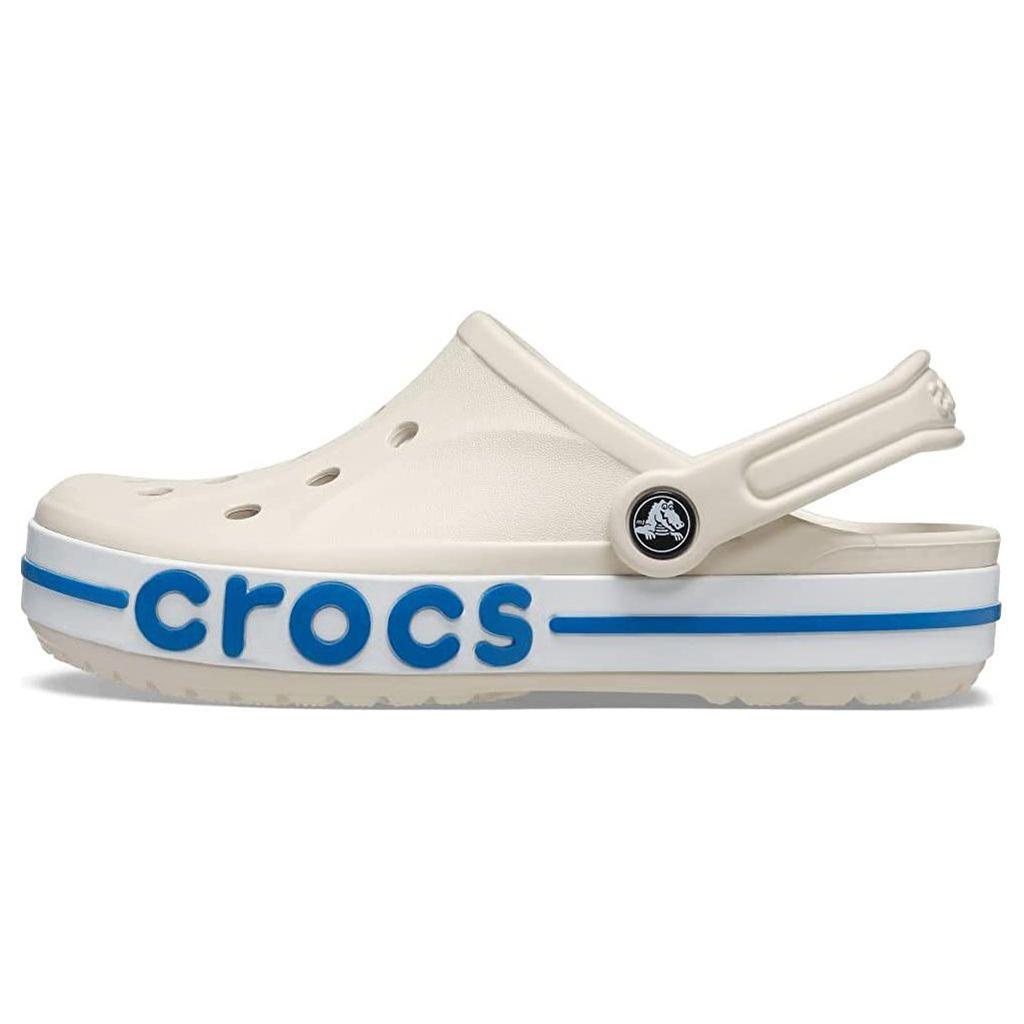 Crocs Non-Slip Durable Sports Sandals Unisex Sandals White Blue 205089-1FN
