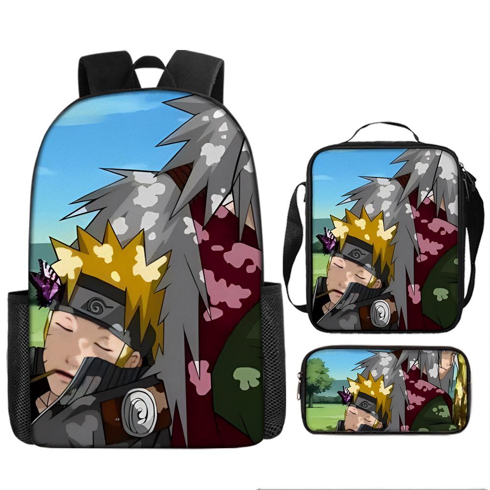 Naruto Large Capacity Backpack Primary School Students 3rd To 6th Grade Junior High School Girls Backpack