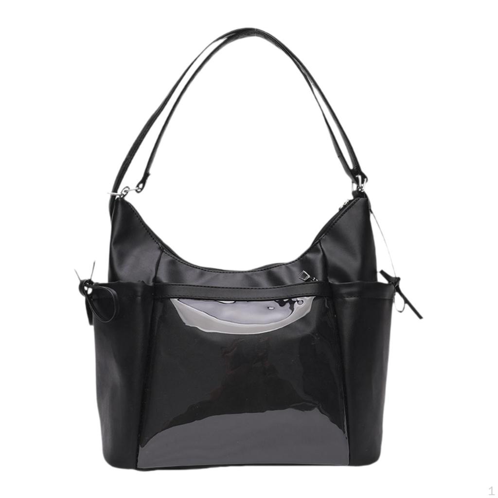 Ita Bag Backpack Clear Window Storage Case Pins Shoulder Handbag for Anime Figure Display