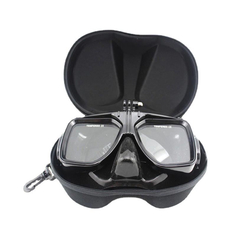 Oppbevaringsboks for dykkerbriller Undervannsbriller Oppbevaring av briller Dykkermaske Snorkel Glidelåsetui For undervannssvømming