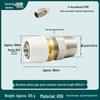 Aluminum-Plastic Pipe Joint Accessories for PERT Floor Heating 1216 & 2025 Quick-Connect Geothermal Pipe Repair